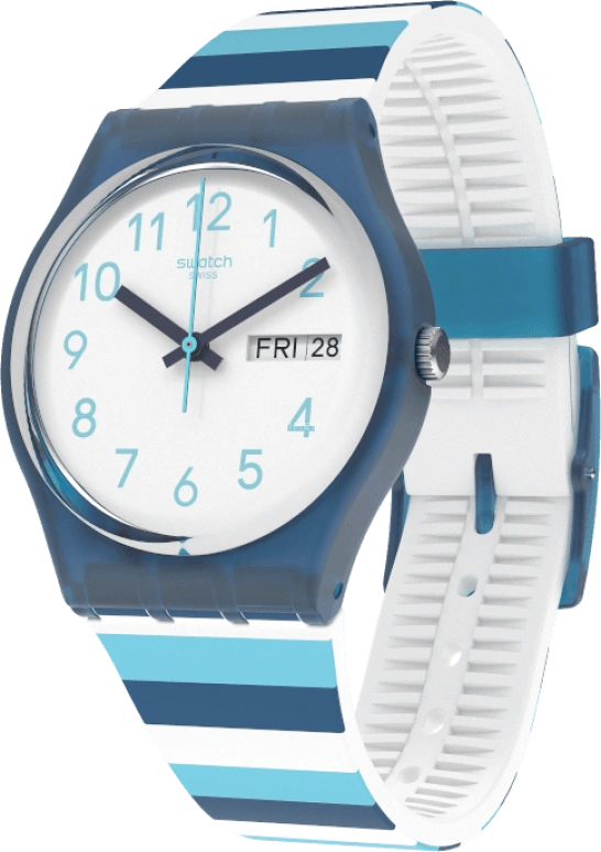 Swatch,Originals 34mm,34mm,White,Open,GN728