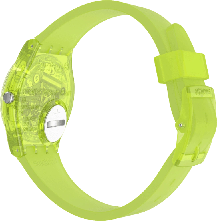 Swatch,Originals 34mm,34mm,Plastic,Green,GG227