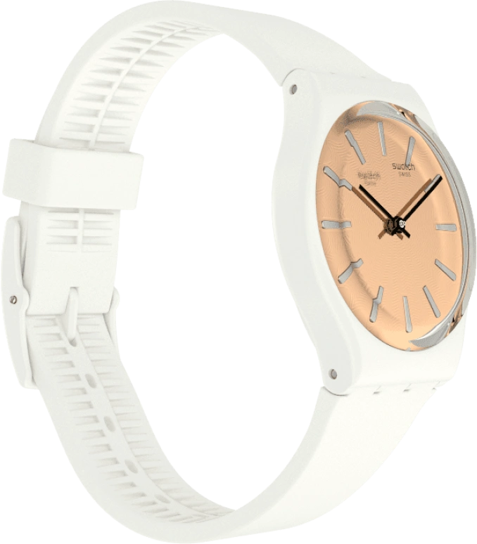 Swatch,Originals 34mm,34mm,Plastic,Gold,GW209