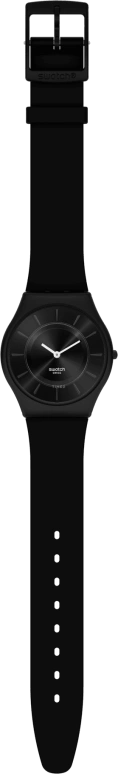 Swatch,SKIN 34mm,34mm,Bioceramic,Black,Quartz,Round,SS08B100