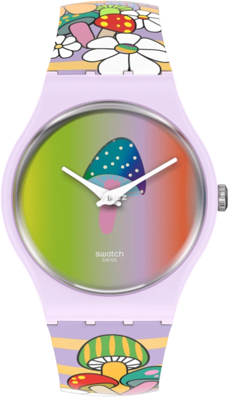 Swatch,Other 41mm,41mm,Bioceramic,Green,Quartz,Sapphire,Crystal Glass,Round,SO32V700