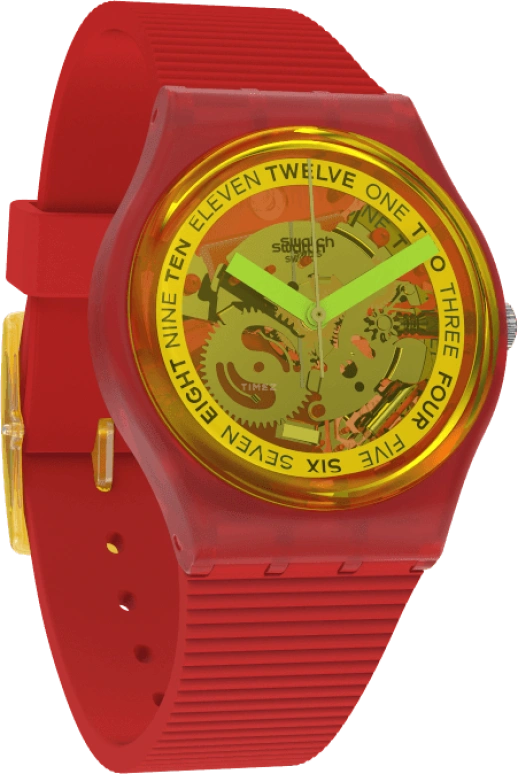 Swatch,Originals 34mm,34mm,Plastic,Open,GR185