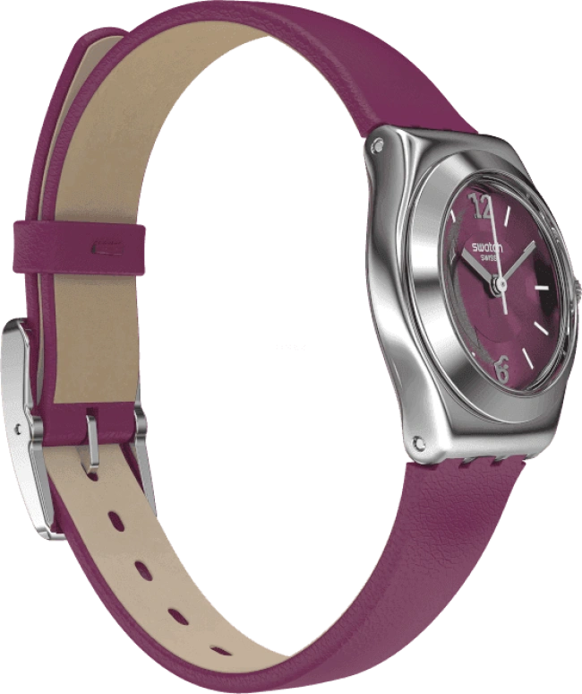 Swatch,IRONY 25mm,25mm,Red,Sapphire,Crystal Glass,YSS330