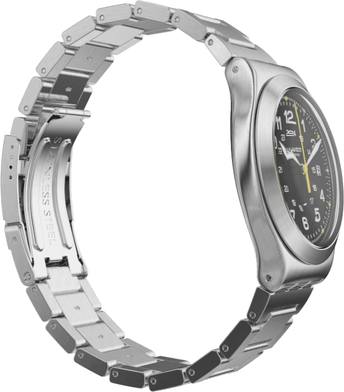 Swatch,IRONY 42.70mm,42.70mm,Stainless Steel,Black,YWS439G