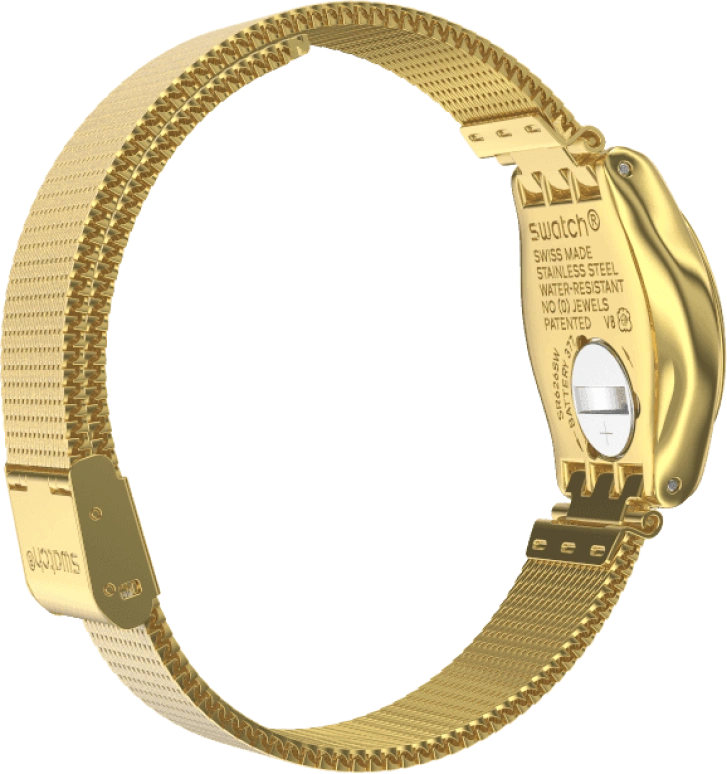 Swatch,IRONY 25x28.70mm,25x28.70mm,Gold,YSG167M
