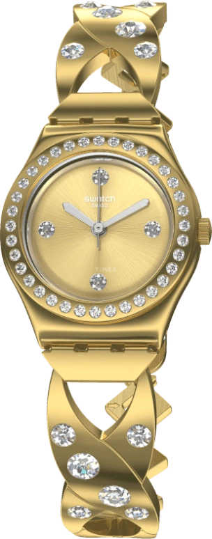 Swatch,IRONY 25mm,25mm,Gold,YSG164G