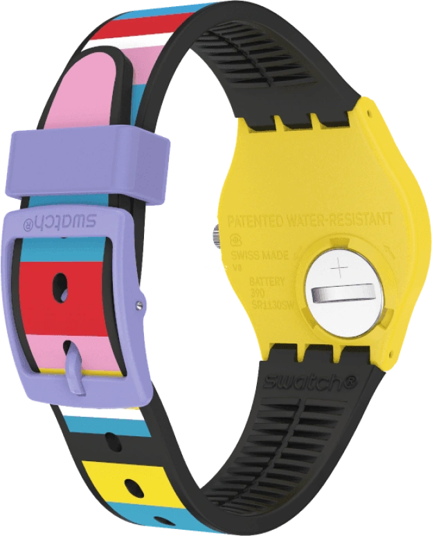 Swatch,Originals 34mm,34mm,Plastic,Closed,GZ341