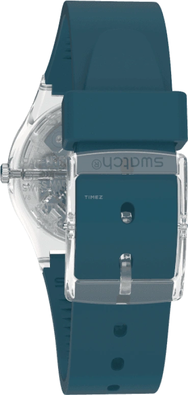 Swatch,Originals 34x39.20mm,34x39.20mm,Plastic,Coffee,Cyan,GE721