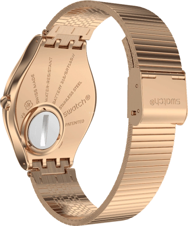 Swatch,SKIN ,Stainless Steel,Gold,SYXG101GG