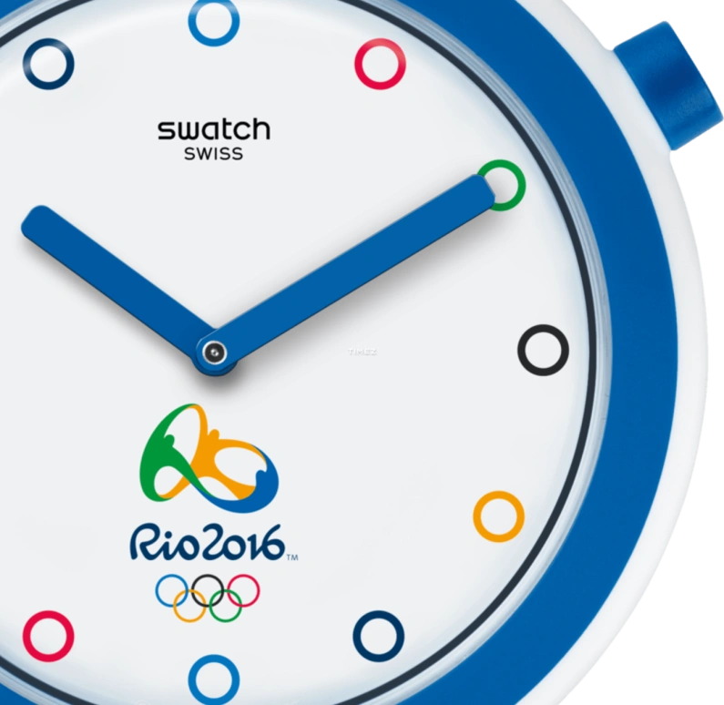 Swatch,Special Edition 45mm,45mm,Plastic,White,Quartz,Round,PNZ100