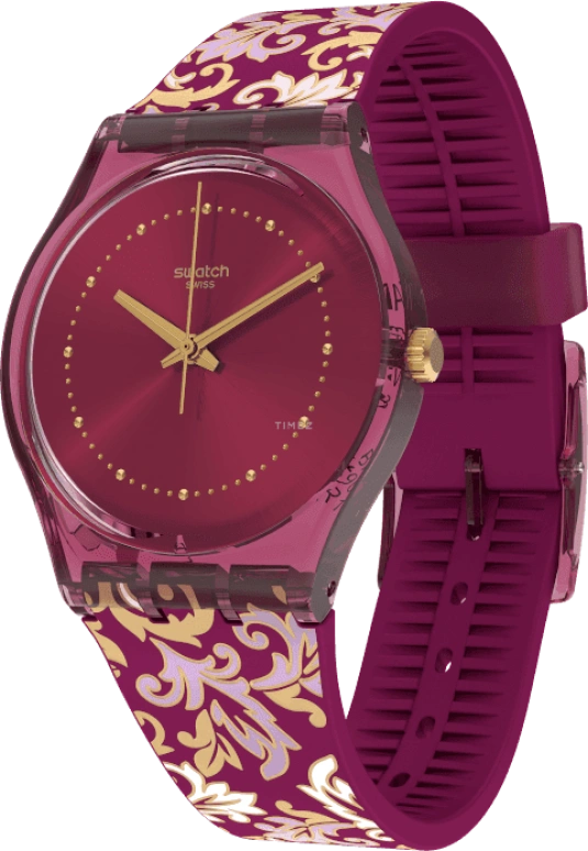Swatch,Special Edition 34mm,34mm,Purple Red,Red,GR179