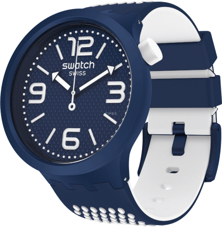 Swatch,THE BOLD 47mm,47mm,Plastic,Black,SO27N101