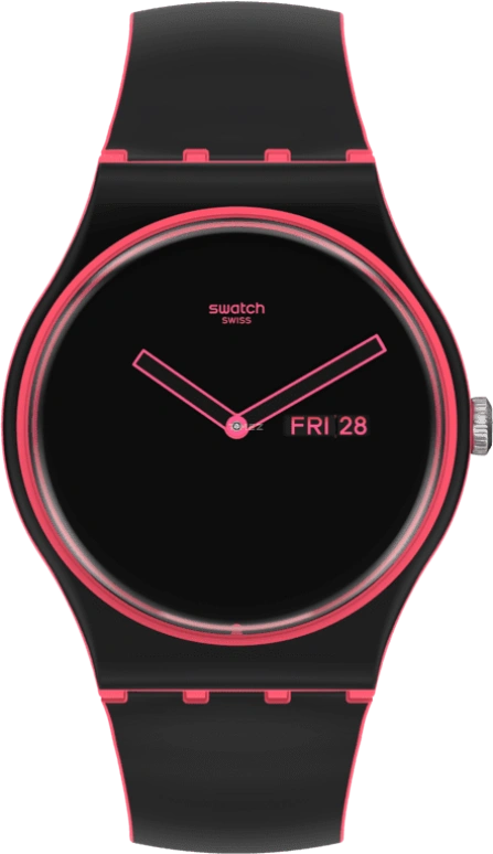 Swatch,Originals 41mm,41mm,Black,SO29P700