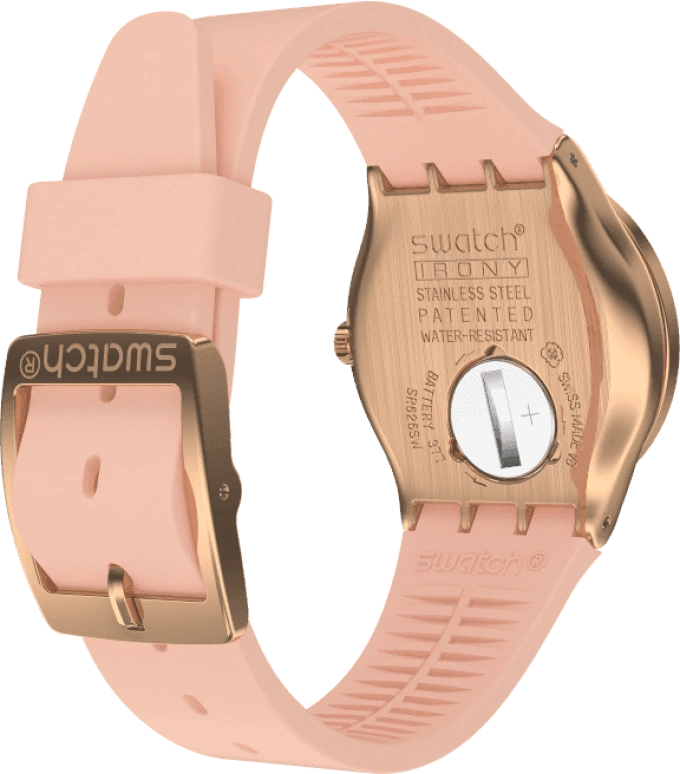 Swatch,IRONY 33x38mm,33x38mm,Pink,YLG140