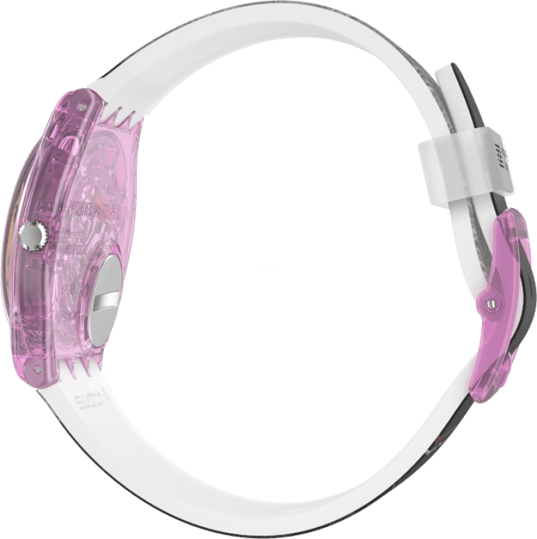 Swatch,Originals 34mm,34mm,Plastic,Multi-Color,Quartz,Sapphire,Crystal Glass,Round,GZ356