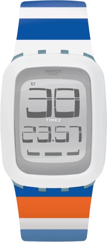 Swatch,Other ,Plastic,Grey,Quartz,Other,White,SURS102E