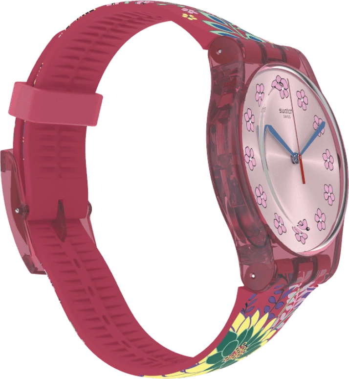 Swatch,Originals 41mm,41mm,Plastic,Pink,SUOP112