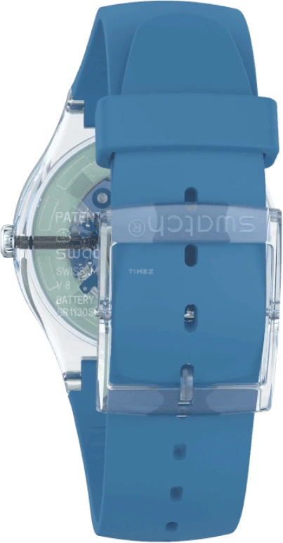 Swatch,Originals 41mm,41mm,Plastic,Blue,SUOK711