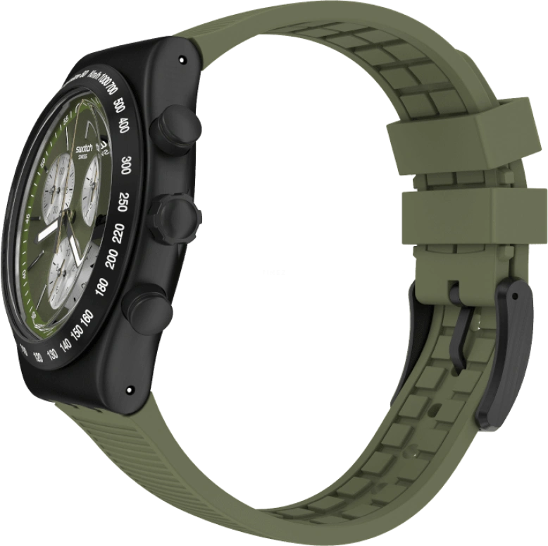 Swatch,IRONY 43x49mm,43x49mm,Green,YVB411