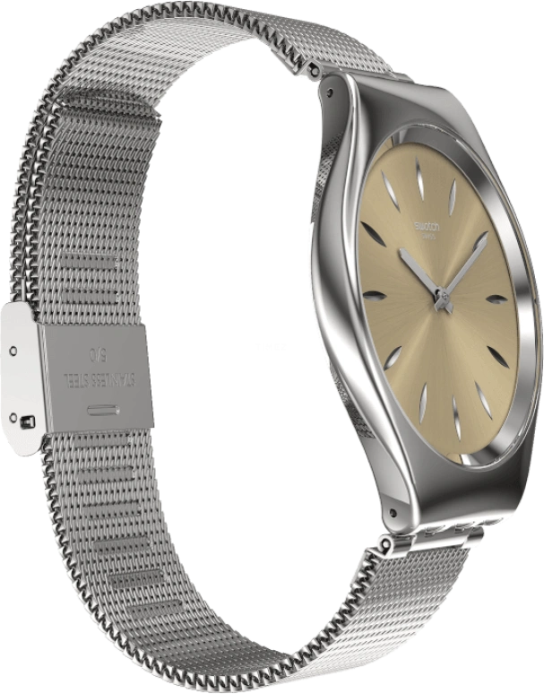 Swatch,SKIN 38mm,38mm,Sapphire,Crystal Glass,SYXS133M