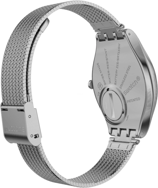 Swatch,SKIN 38mm,38mm,Stainless Steel,Pink Red,Red,SYXS117M