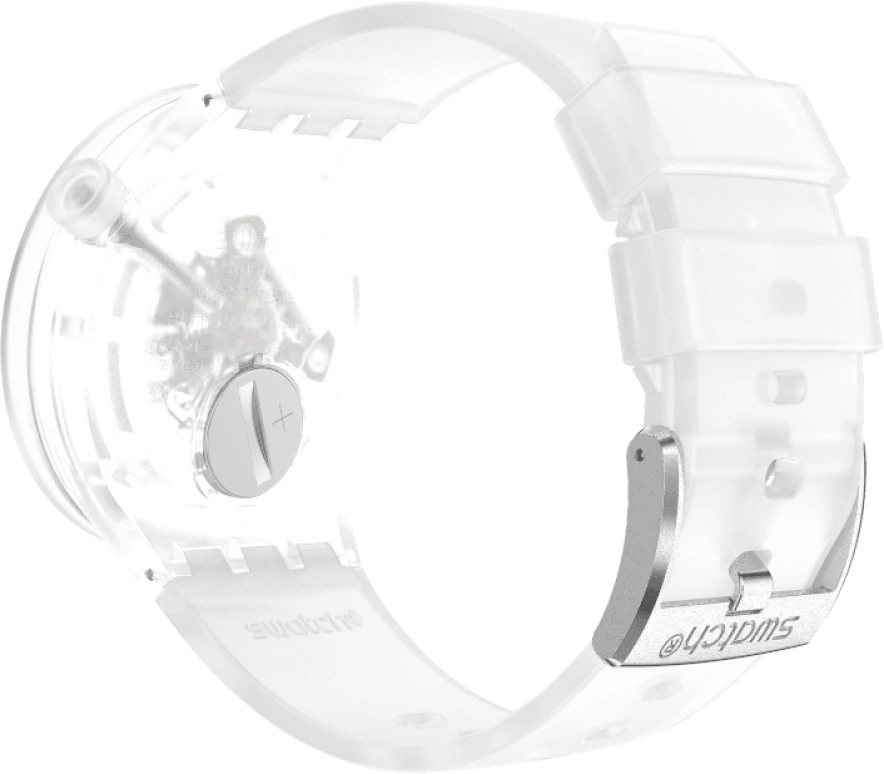 Swatch,CLEAR 47mm,47mm,Open,SB01K100