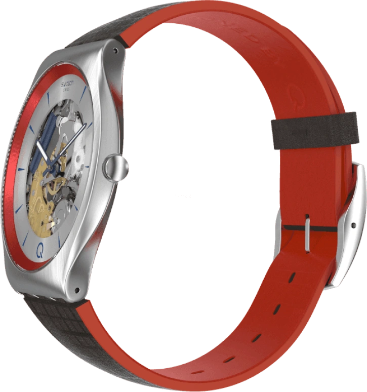 Swatch,Other ,Stainless Steel,Sapphire,Crystal Glass,SS07Z102