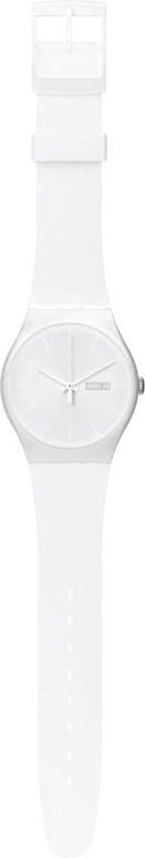 Swatch,Originals 41mm,41mm,Plastic,White,Quartz,Date,Day,SUOW701