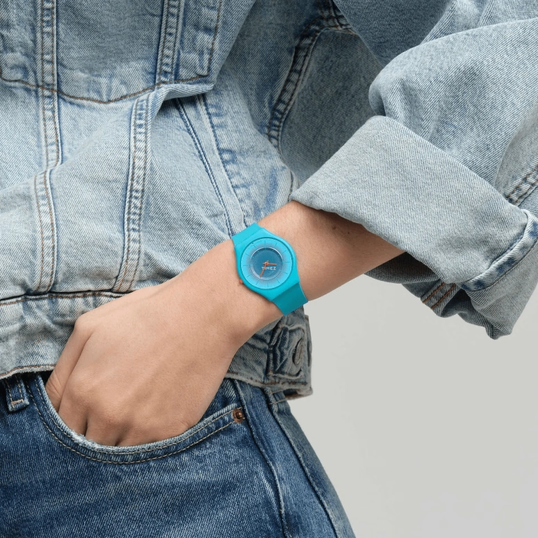 Swatch,Swatch Essentials 34mm,34mm,Bio-sourced,Blue,Quartz,Tonneau,SS08N114