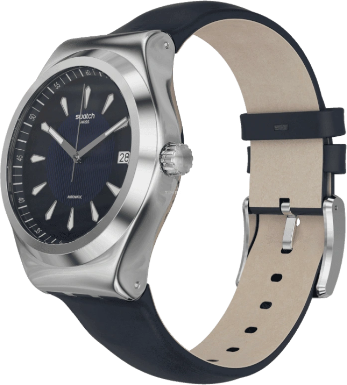 Swatch,IRONY 42mm,42mm,Stainless Steel,Open,YIS420