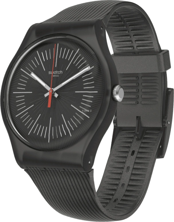 Swatch,Originals 41x47.40mm,41x47.40mm,Plastic,Black,SUOB178