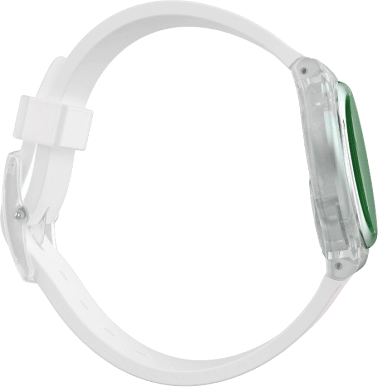 Swatch,Originals 34mm,34mm,Plastic,Pink,Green,Sapphire,Crystal Glass,GE714