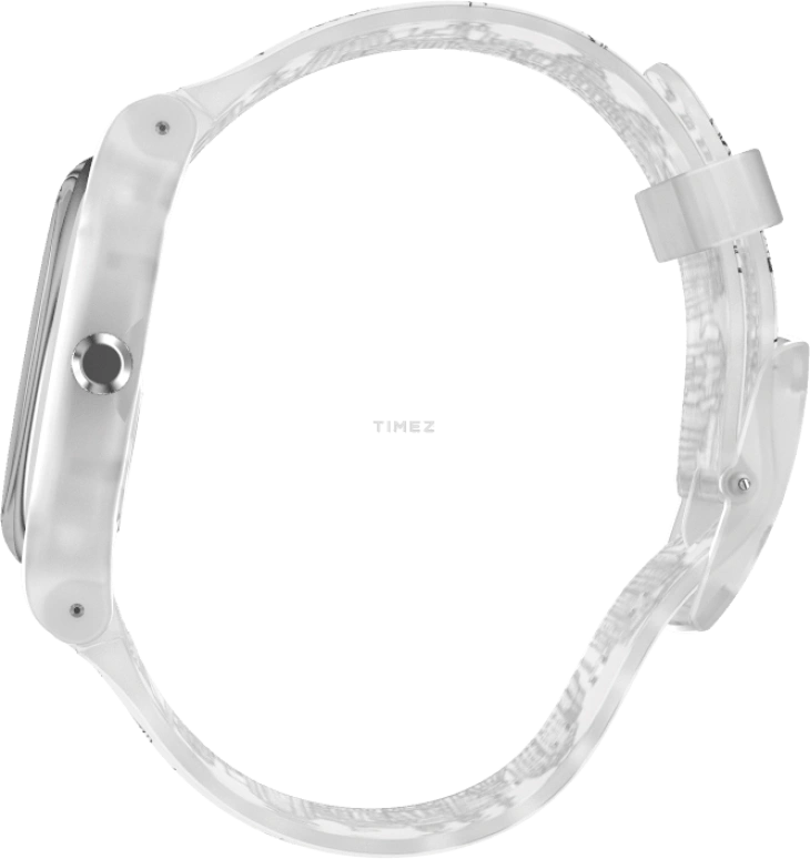 Swatch,Originals 47.40mm,47.40mm,Plastic,White,Quartz,Round,Transparent,SUOZ197