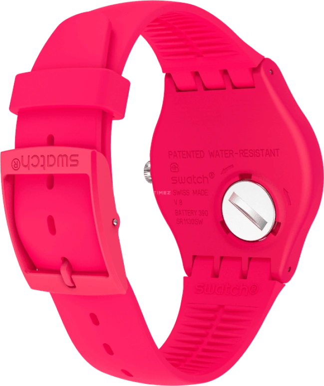 Swatch,CLASSIC ,Plastic,Red,SUOR704
