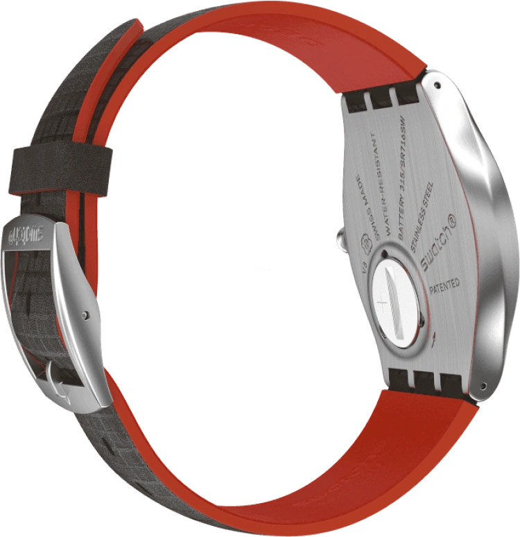 Swatch,Other ,Stainless Steel,Sapphire,Crystal Glass,SS07Z102