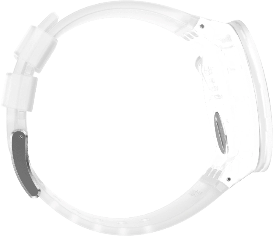 Swatch,CLEAR 47mm,47mm,Open,SB01K100
