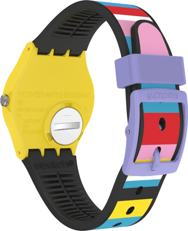 Swatch,Originals 34mm,34mm,Plastic,Closed,GZ341