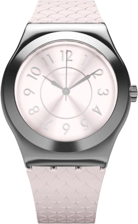 Swatch,WOMEN'S 33mm,33mm,Stainless Steel,Pink Red,Red,Quartz,Sapphire,Round,YLZ101
