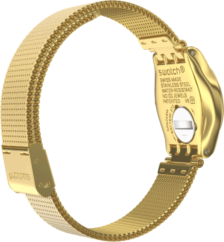 Swatch,IRONY 25x28.70mm,25x28.70mm,Gold,YSG167M