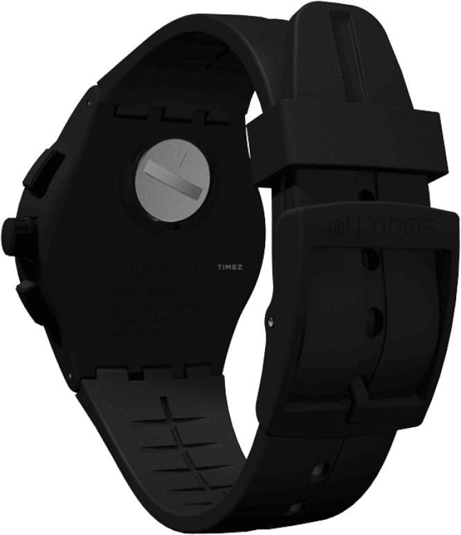 Swatch,IRONY 42mm,42mm,Plastic,Blue,SUSB402