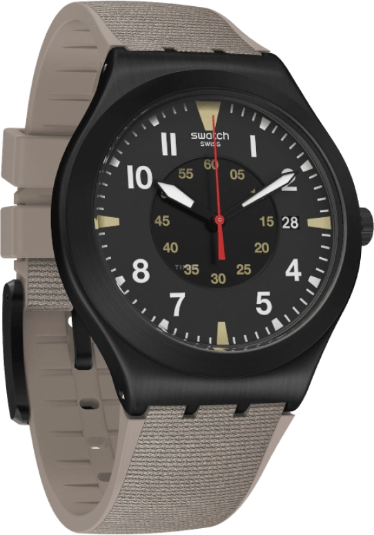Swatch,IRONY 42.70x47.20mm,42.70x47.20mm,Black,YWB406