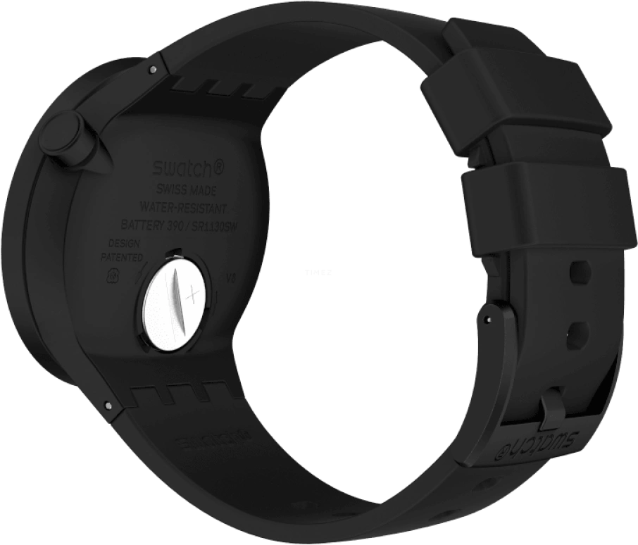 Swatch,THE BOLD 47mm,47mm,Plastic,Black,SO27Z107