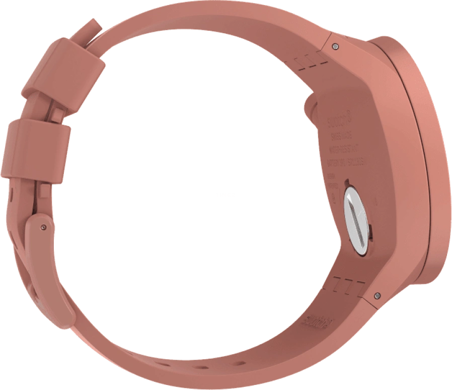 Swatch,THE BOLD 47mm,47mm,Bioceramic,Ceramic,Red,Sapphire,Crystal Glass,SB03R100