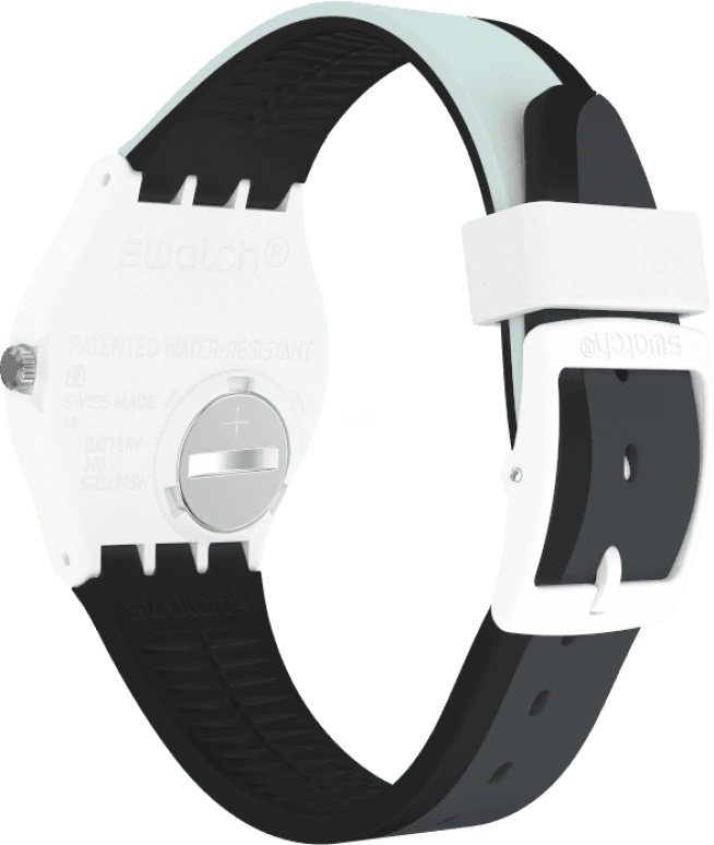 Swatch,Originals 34mm,34mm,Plastic,White,GW711