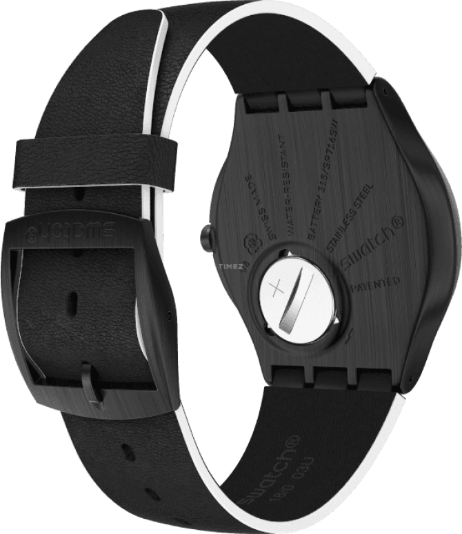 Swatch,SKIN ,Black,SS07B101