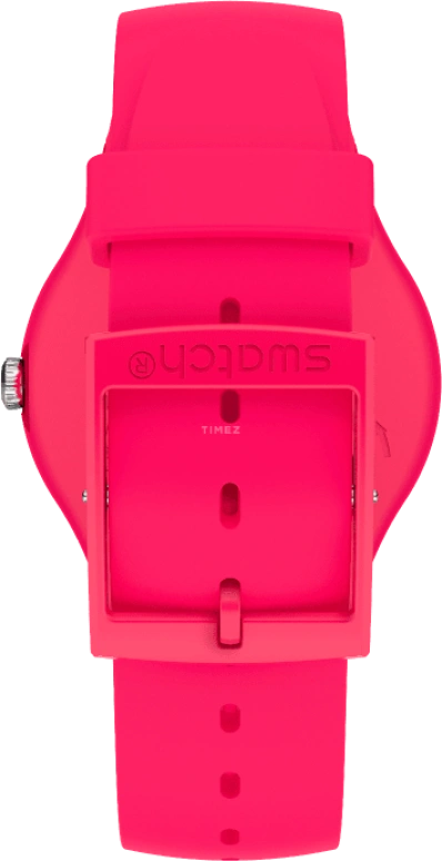 Swatch,CLASSIC ,Plastic,Red,SUOR704