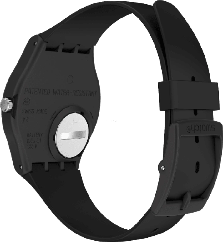 Swatch,Originals 34mm,34mm,Plastic,White,Quartz,Date,Day,GB743