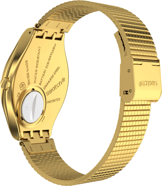 Swatch,SKIN ,Gold,SYXG106GG