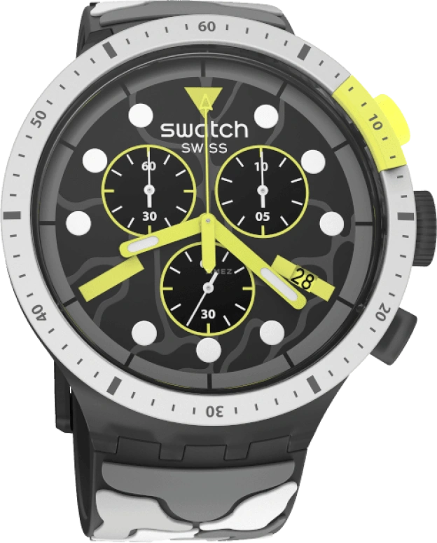 Swatch,THE BOLD 47mm,47mm,Plastic,SB02M400