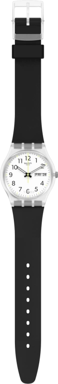 Swatch,Other 34mm,34mm,Bio-sourced,White,Quartz,Date,Day,GE726,GE726-S26